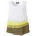 Zanzea Ladies Sleeveless Multi-layered Bright Color Chiffon Tank Tops