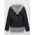 Women Winter Fur Collar Down Cotton Hooded Thick Jacket Coat