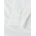 Sexy Loose Women V Neck Backless White Chiffon T-Shirt