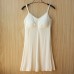 Female Modal Straps Pad Cup Vest Sleepwear Dress