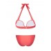 Sexy Halter Solid Color Low Rise Women Bikini Sets