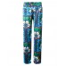 Bohemian Floral Stretch Waist Women Wide Leg Pants