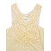 Sexy Women Sleeveless Halter Lace Hollow Stitching Slim Tank Top