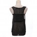 See Through Vest For Women Crew Neck  Loose Tank Tops