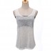 See Through Vest For Women Crew Neck  Loose Tank Tops