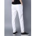 Casual Women Solid Leisure Slim Pencil Pants