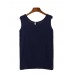 Summer Casual Sleeveless Pure Color Women Tank Tops