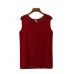 Summer Casual Sleeveless Pure Color Women Tank Tops