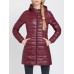 Casual Women Pure Color Hooded Long Sleeve Down Coats