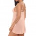 Women Sexy Sling Dress Sleeveless Hollow Lace Triangle Cup Sleepwear