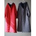 Vintage Women Solid Color Long Sleeve Hooded Cotton Long Coat