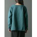 Vintage Women Jacquard Solid Color Cardigan Open Front Coats