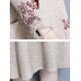 Elegant Embroidery Pockets Long Sleeve Mid-long Knitting Coats