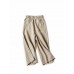 Women Solid Color Elastic Waist Loose Casual Pants