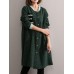 Vintage Women Long Sleeve Solid Color Coats