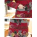 Vintage Women Floral Print Patchwork Button Long Sleeve Hooded Coats