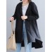 Casual Women Solid Color Asymmetrical Hem Zipper Hooded Sweatshirt with Pockets