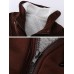 Women Hooded Coats Casual Long Sleeve Horn Button Outerwear