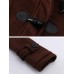 Women Hooded Coats Casual Long Sleeve Horn Button Outerwear