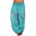 Casual Women Wide Leg Floral Print Trouser Pants