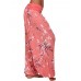 Casual Women Wide Leg Floral Print Trouser Pants