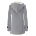 Women Winter Thick Hooded Long Sleeve Casual Coats