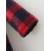 Women Casual Button Hooded Plaid Coats with Pocket