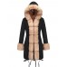 Women Casual Thicken Fleece Hooded Cardigan Coats