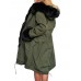 Women Casual Thicken Fleece Hooded Cardigan Coats